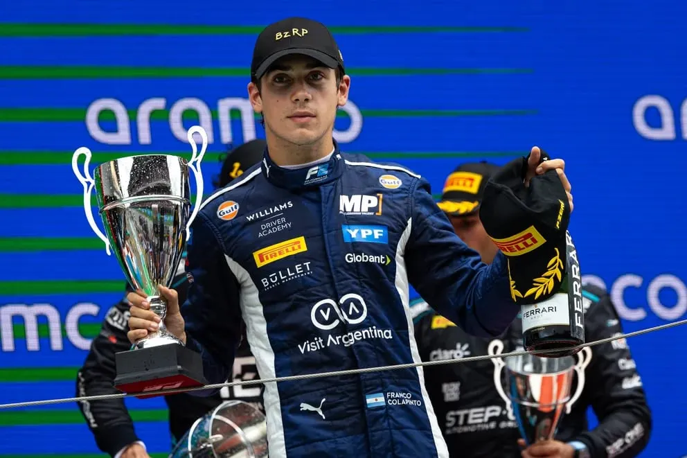 Franco Colapinto conducirá nuevamente un Formula 1 en Silverstone