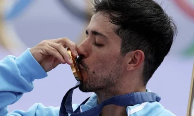 Maligno Torres ganó la primer medalla dorada para Argentina en los Juegos Olímpicos 2024, con el BMX freestyle