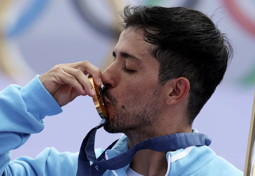 Maligno Torres ganó la primer medalla dorada para Argentina en los Juegos Olímpicos 2024, con el BMX freestyle