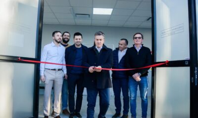 El gobernador acompañó la inauguración del Centro Radiológico Sáenz Peña