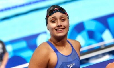 La joven nadadora argentina Agostina Hein brilla en su debut olímpico