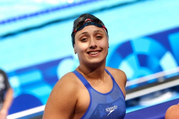 La joven nadadora argentina Agostina Hein brilla en su debut olímpico