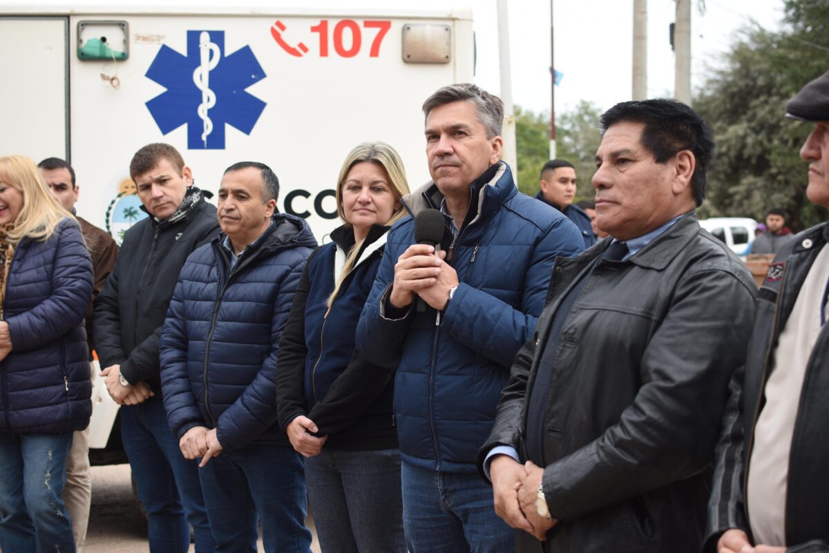 Misión Nueva Pompeya: Zdero entregó equipamientos para ambulancias y se incorporaron nuevos médicos