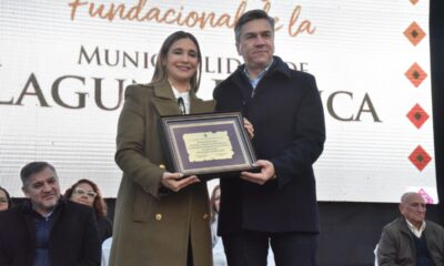 El gobernador Leandro Zdero participó del 136° aniversario de Laguna Blanca