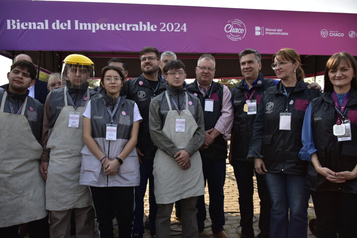 Zdero acompañó hoy la Bienal del Impenetrable en Juan José Castelli