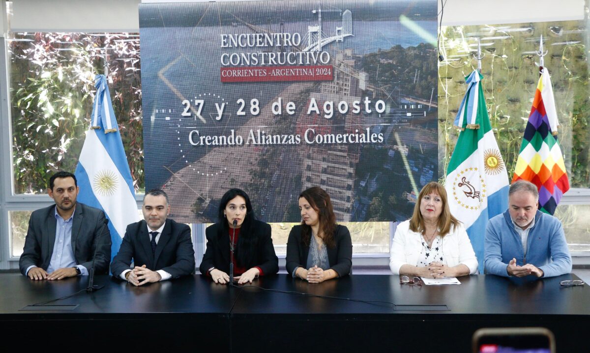 Se presentó en Resistencia el “Encuentro Constructivo 2024” para la región