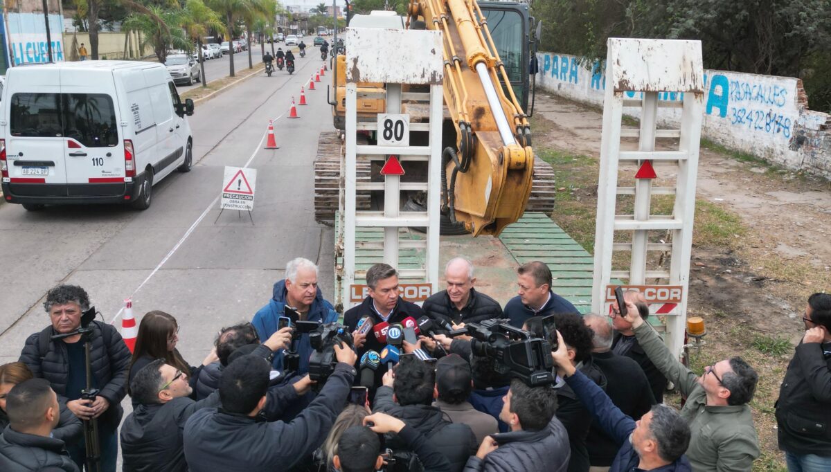 Zdero y Nikisch anunciaron la repavimentación de la avenida 9 de Julio de Resistencia