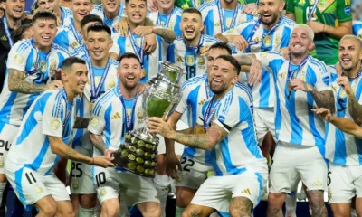 Sin Messi ni Dibu Martínez, la Selección Argentina regresará esta tarde al país