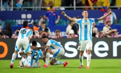 Con un golazo de Lautaro Martínez, Argentina venció a Colombia y es el bicampeón de la Copa América