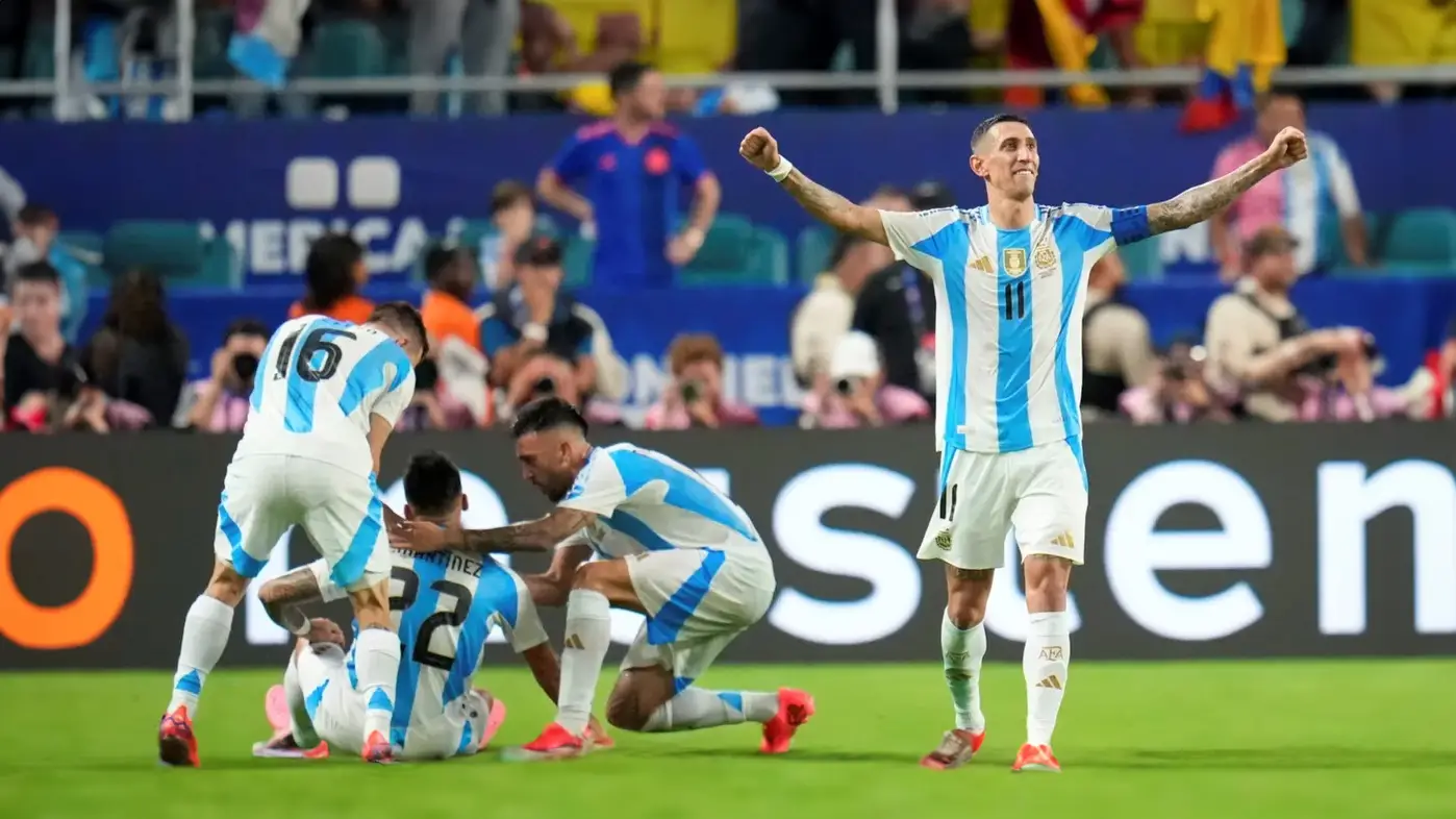 Con un golazo de Lautaro Martínez, Argentina venció a Colombia y es el bicampeón de la Copa América