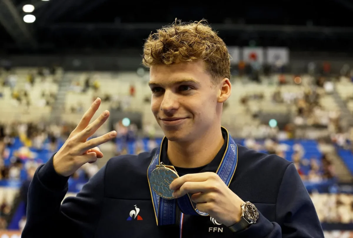 León Marchand (Francia, Natación)