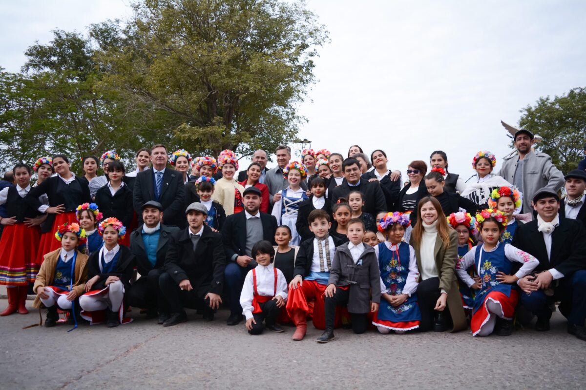 Zdero acompañó los festejos por el 103° aniversario de Las Breñas