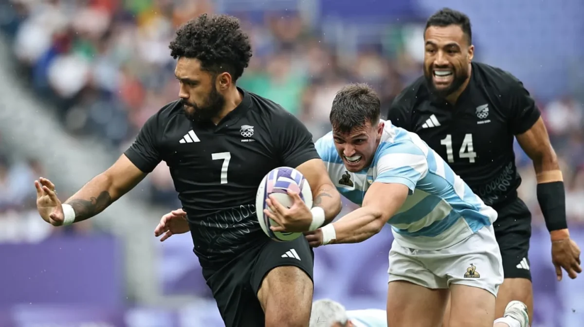 Los Pumas 7s lucharon hasta el final, pero cayeron con los All Blacks y van por el séptimo puesto de los Juegos Olímpicos