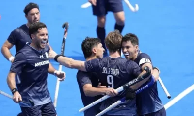 Los Leones le ganaron a Irlanda y se metieron en los cuartos de final de hockey