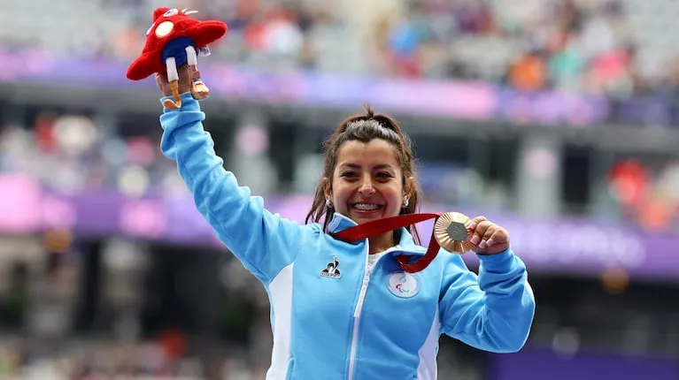 Antonella Ruiz Díaz consiguió la primera medalla para Argentina en los Juegos Paralímpicos