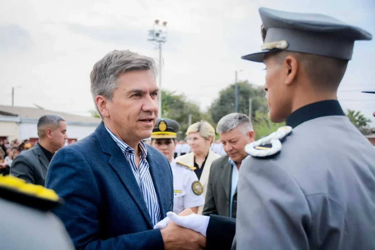 Zdero celebró la incorporación de 220 nuevos miembros al servicio penitenciario provincial