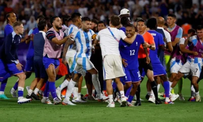 Argentina perdió con Francia en los cuartos de final y quedó eliminada de los Juegos Olímpicos