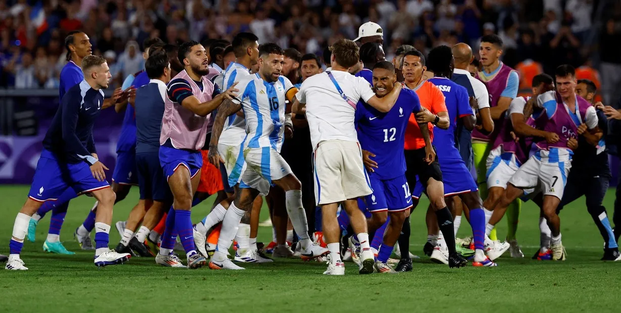 Argentina perdió con Francia en los cuartos de final y quedó eliminada de los Juegos Olímpicos