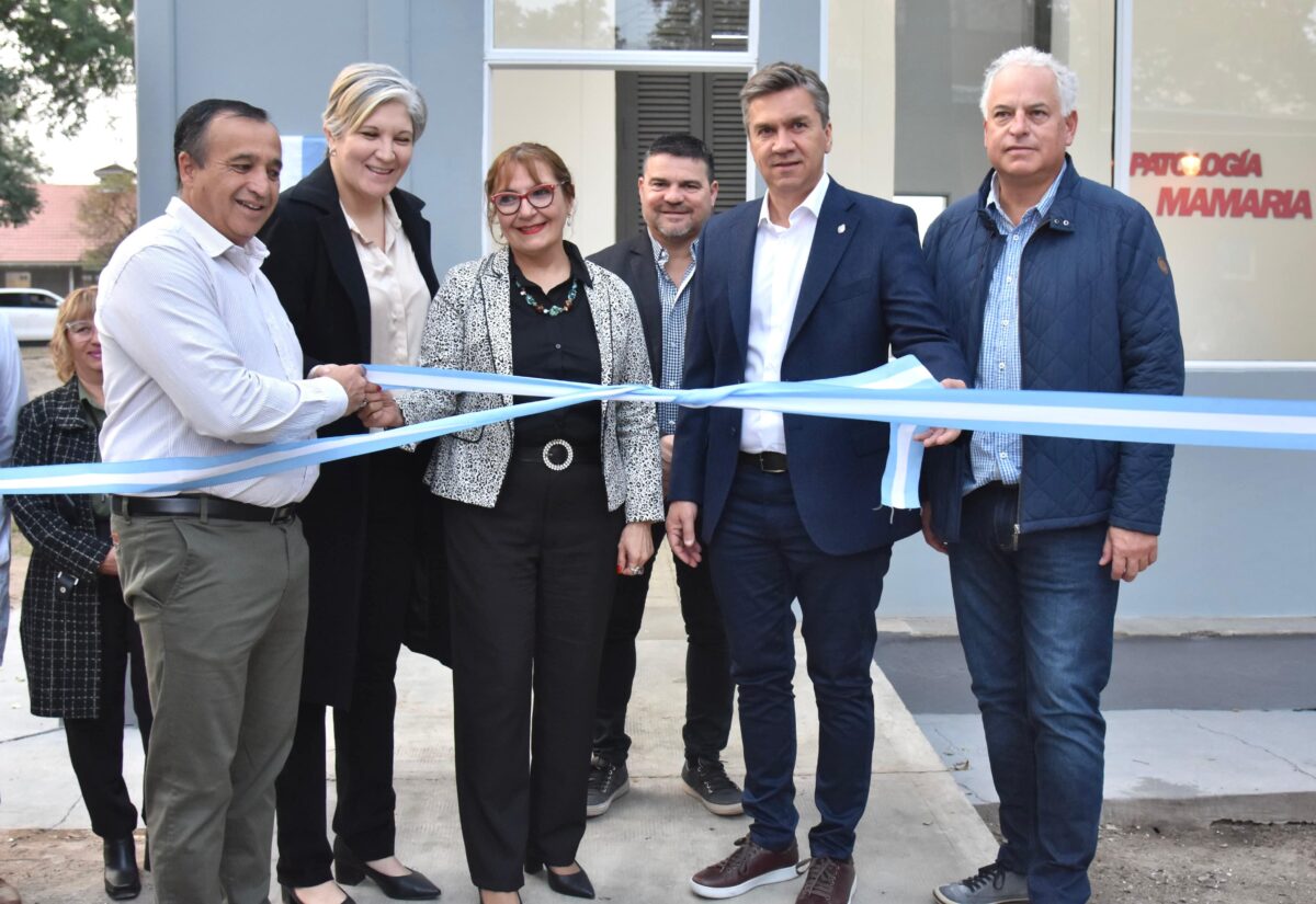 Hospital Perrando: Zdero inauguró el nuevo servicio de patología mamaria