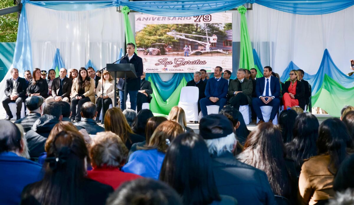 79º aniversario de Las Garcitas: Zdero inauguró un frigorífico y un centro de monitoreo con 10 cámaras de seguridad