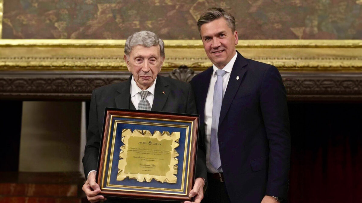 Buenos Aires: Zdero acompañó el reconocimiento a Luis Landriscina en la Cámara de Diputados de la Nación