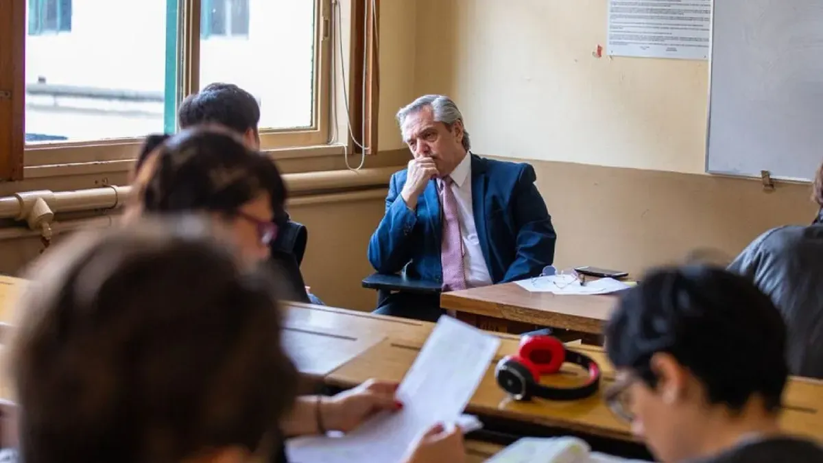 Alberto Fernández se quedó sin alumnos en la UBA tras la denuncia de Fabiola Yañez