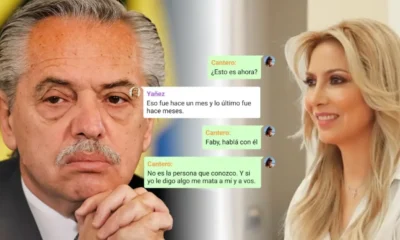 “Si le digo algo, me mata a mí y a vos”: la reacción de la secretaria de Alberto a un mensaje de Fabiola Yañez