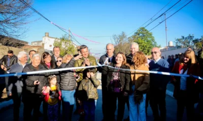 Inauguraron 9 cuadras de pavimento en el barrio San Miguel de Resistencia