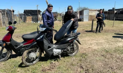 En un aguantadero encontraron la moto robada a Ramírez y la utilizada en el crimen