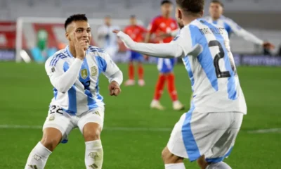 La Selección Argentina dio un show y goleó 3-0 a Chile