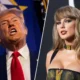 Donald Trump descargó su furia contra la estrella del pop: "Odio a Taylor Swift"