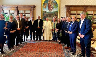 El papa Francisco recibió a la CGT