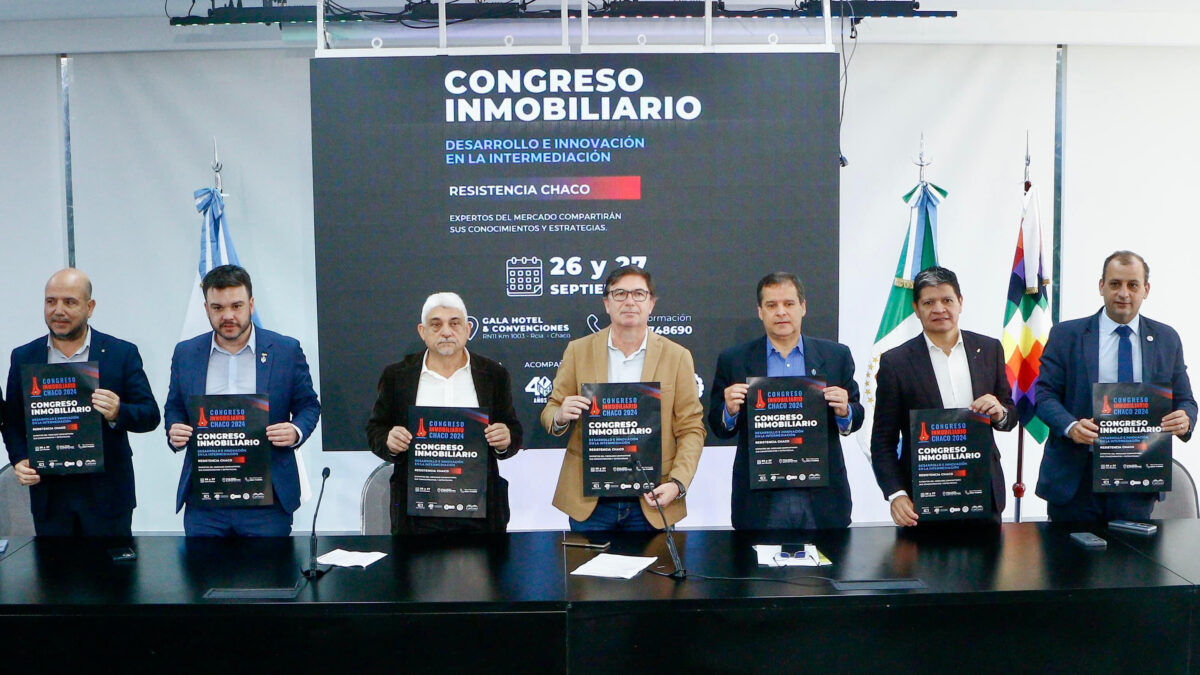 Se realizará en Resistencia el Congreso Inmobiliario Chaco 2024