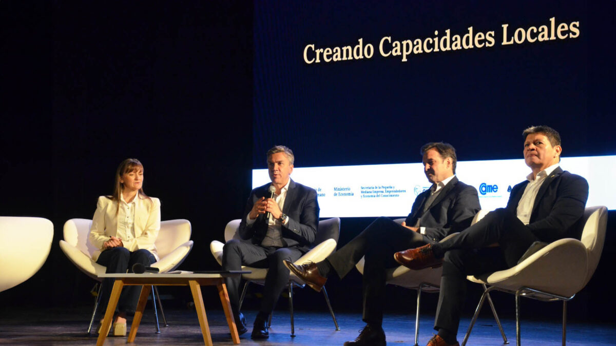 Leandro Zdero: "El compromiso es acompañar al crecimiento del sector privado"