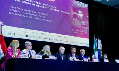 Zdero dio apertura a la XII Jornadas Internacionales sobre Violencia de Género y Delitos Conexos