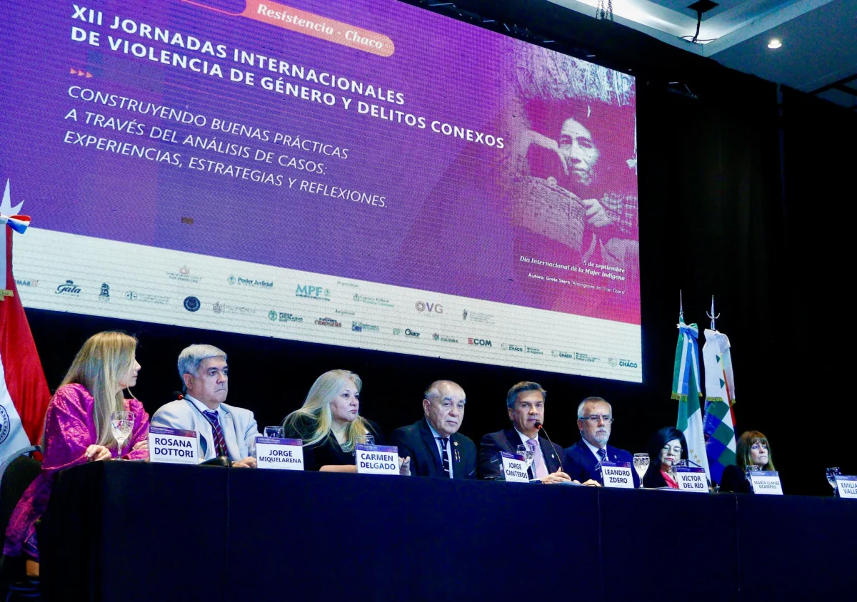 Zdero dio apertura a la XII Jornadas Internacionales sobre Violencia de Género y Delitos Conexos