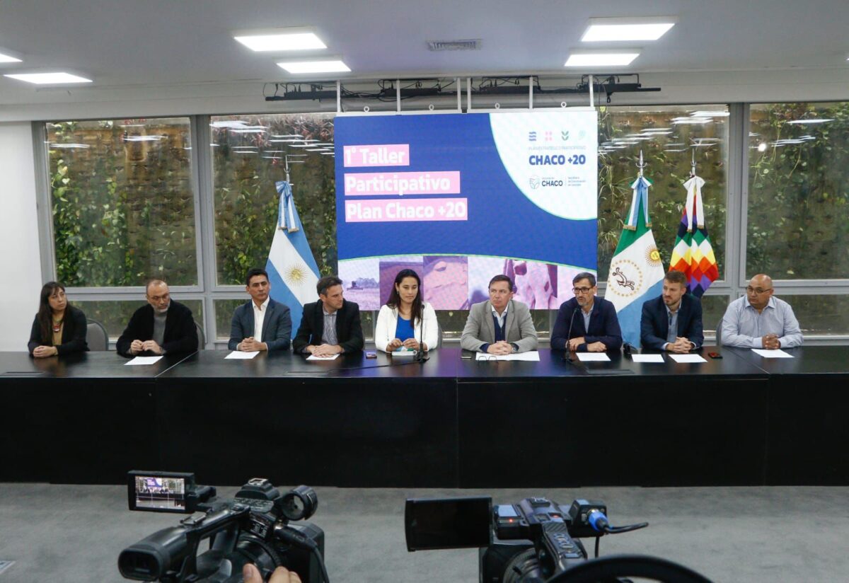 El Gobierno provincial lanzó los talleres del Plan Estratégico Participativo Chaco +20