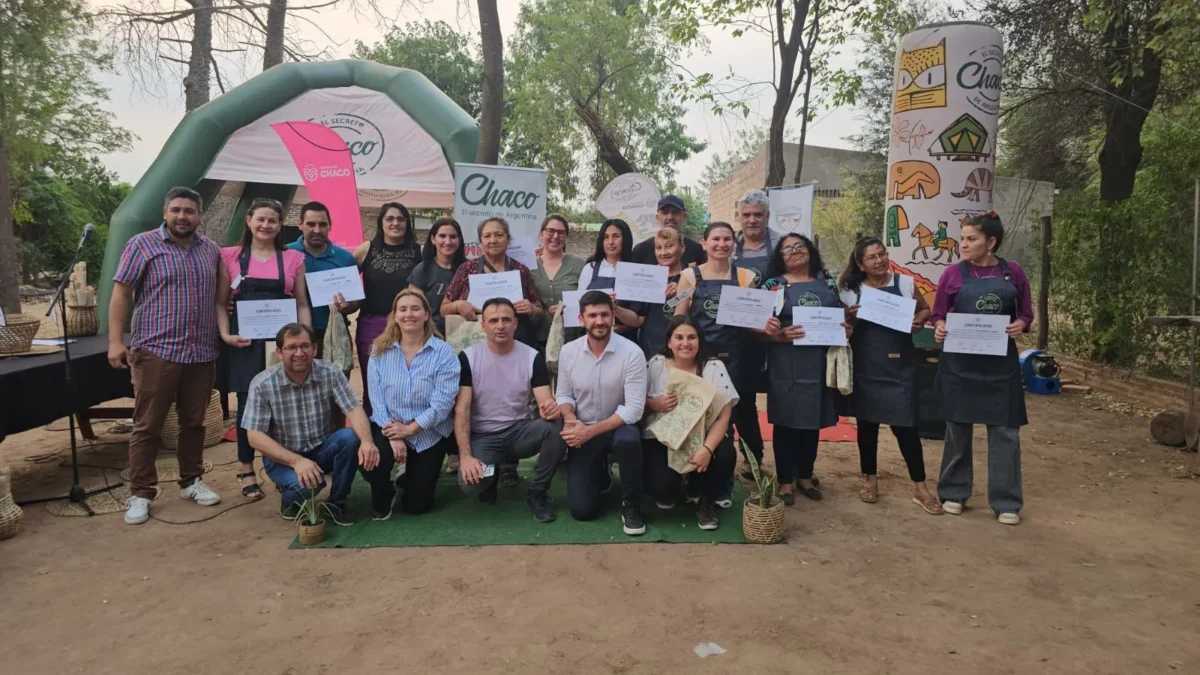 Miraflores: exitoso cierre de la capacitación “Sabores del Chaco” para potenciar la gastronomía turística