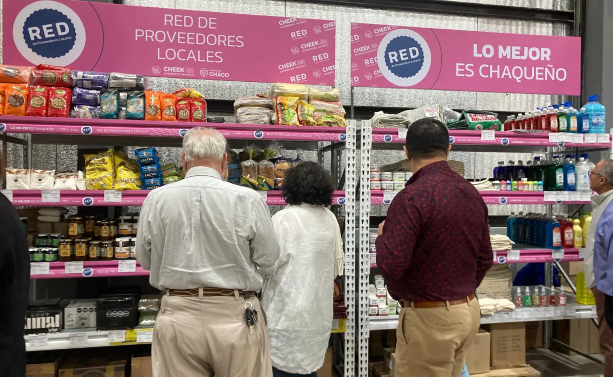 La Red de Proveedores Locales del Chaco llega a las góndolas del supermercado mayorista Cheek