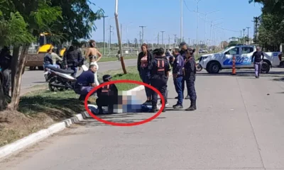 Resistencia: un motociclista de 30 años murió tras chocar contra un árbol