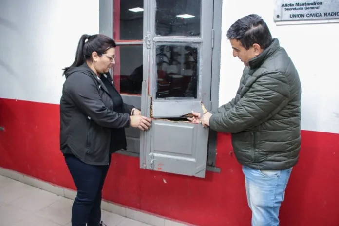 Vandalizaron la sede de la UCR en Resistencia