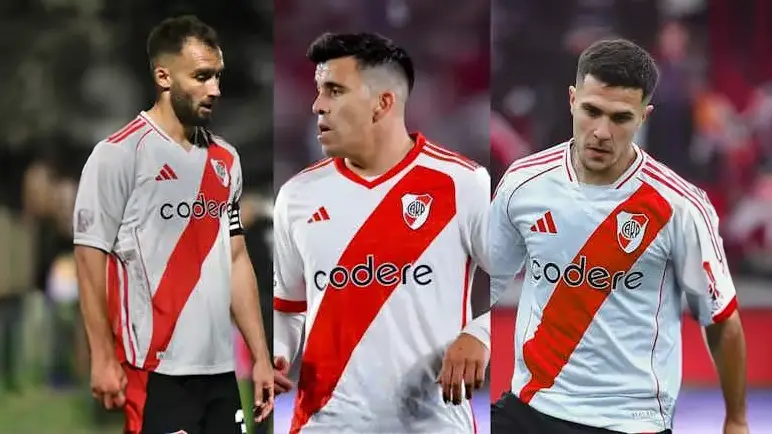 Preocupación en River: se confirmaron las lesiones de Bustos, Pezzella y Acuña