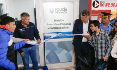 Zdero inauguró dos divisiones policiales en la Terminal de Ómnibus de Resistencia