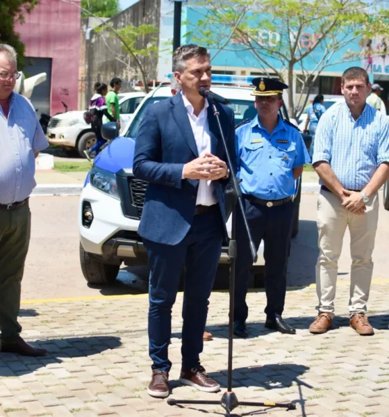 Zdero entregó 10 nuevos patrulleros para El Impenetrable chaqueño