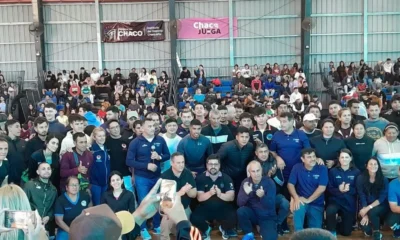 Casi 350 jóvenes chaqueños se dirigen rumbo a Mar del Plata para los Juegos Evita