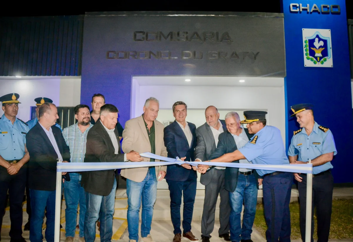 Du Graty: Zdero inauguró la farmacia social del Insssep, la comisaría y el corralón municipal