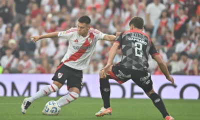 River goleó a Barracas Central en la Liga Profesional y quiere seguir cerca de los líderes