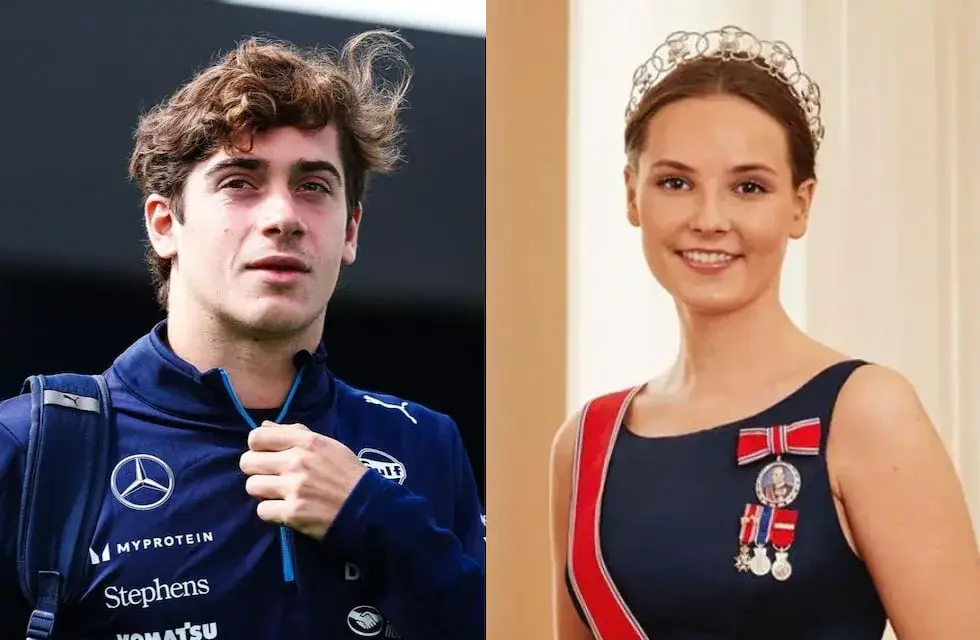 Aseguran que Franco Colapinto tendría un romance con la Princesa Ingrid de Noruega