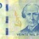 Comenzó a circular el nuevo billete de 20.000 pesos