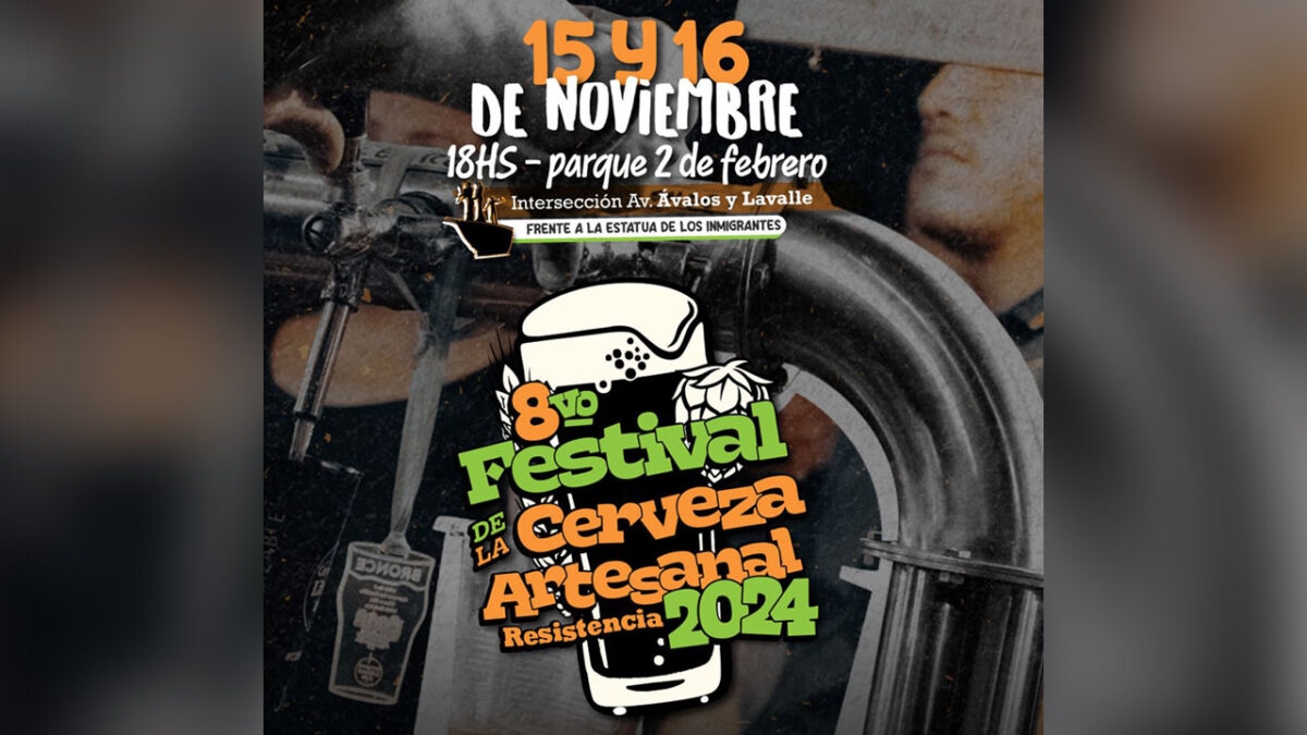 Reprogramaron el Festival de la Cerveza Artesanal para el 15 y 16 de noviembre